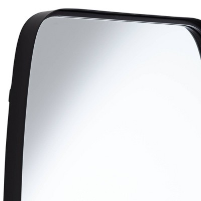 Budget π Uttermost Rectangular Vanity Decorative Wall Mirror Modern Black Curved Thin Metal Frame 26 3/4" Wide Bathroom Bedroom Living Room π― - Image 2