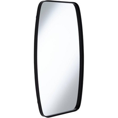 Budget π Uttermost Rectangular Vanity Decorative Wall Mirror Modern Black Curved Thin Metal Frame 26 3/4" Wide Bathroom Bedroom Living Room π― - Image 3