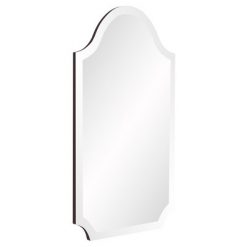 Best Sale β¨ Frameless Rectangular Mirror with Arch and Scalloped Corners - Howard Elliott π