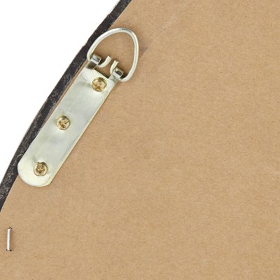 Hot Sale π Noble Park Round Vanity Decorative Wall Mirror Modern Silver Beaded Trim Wood Finish Frame Beveled 32 3/4" Wide for Bedroom Living Room π - Image 3