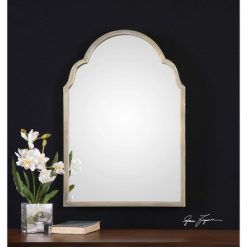 Best reviews of ๐คฉ Rectangle Brayden Petite Arch Decorative Wall Mirror Silver - Uttermost ๐