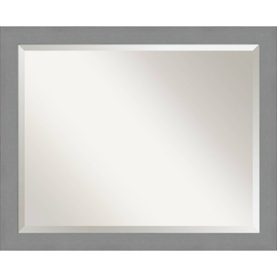 Best Sale 💯 Framed Bathroom Vanity Wall Mirror Brushed Nickel - Amanti Art ✨ - Image 14