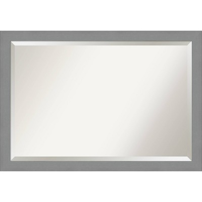 Best Sale 💯 Framed Bathroom Vanity Wall Mirror Brushed Nickel - Amanti Art ✨ - Image 15