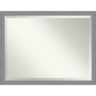 Best Sale 💯 Framed Bathroom Vanity Wall Mirror Brushed Nickel - Amanti Art ✨ - Image 16
