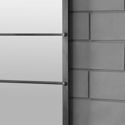 Flash Sale ✨ 24" x 1" x 38" Homestead Manor Window Mirror Metallic Gray - FirsTime & Co. 😍 - Image 2