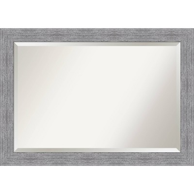 Top 10 ๐ Bark Rustic Framed Bathroom Vanity Wall Mirror Gray - Amanti Art ๐ - Image 9