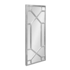 Brand new 👏 Kate & Laurel All Things Decor 18" x 47" Vanderford Decorative Wall Mirror Silver - Kate and Laurel ❤️