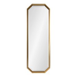 Cheap 😍 Kate & Laurel All Things Decor 17.5" x 49.5" Calder Full Length Wall Mirror Gold - Kate & Laurel All Things Decor 👏
