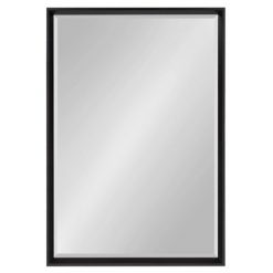 Top 10 ๐งจ Kate & Laurel All Things Decor 26" x 38" Calter Framed Wall Mirror Black - Kate and Laurel ๐