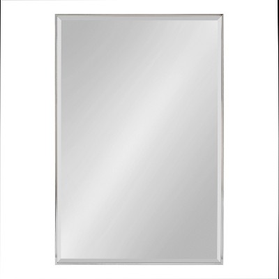 Top 10 β¨ Kate & Laurel All Things Decor 24.7" x 36.7" Rhodes Rectangle Wall Mirror Silver - Kate & Laurel All Things Decor π