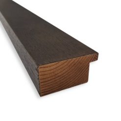 Best Sale 😀 Carlisle Framed Bathroom Vanity Wall Mirror - Amanti Art Light Brown 🎉