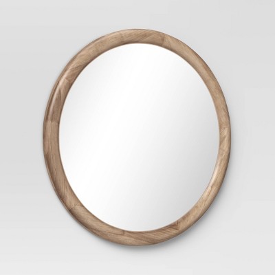 Cheap 😍 30" Round Dome Wall Mirror Natural - Threshold™ ✨ - Image 2