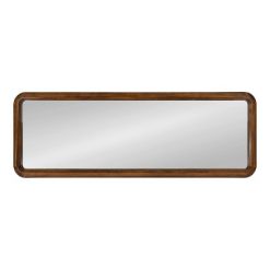 Wholesale 🤩 Kate & Laurel All Things Decor 16" x 48" Pao Full Length Wall Mirror Walnut Brown - Kate & Laurel All Things Decor 😀