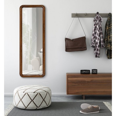 Wholesale π€© Kate & Laurel All Things Decor 16" x 48" Pao Full Length Wall Mirror Walnut Brown - Kate & Laurel All Things Decor π - Image 6