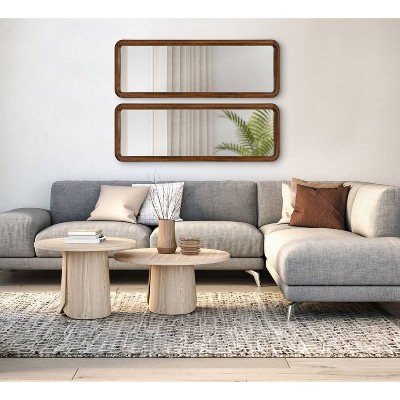 Wholesale π€© Kate & Laurel All Things Decor 16" x 48" Pao Full Length Wall Mirror Walnut Brown - Kate & Laurel All Things Decor π - Image 7