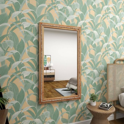 Wholesale ✨ Olivia & May Bohemian Wood Decorative Wall Mirror Light Brown - Olivia & May ❤️ - Image 6