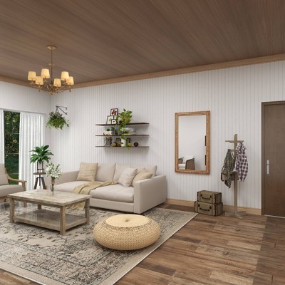 Wholesale ✨ Olivia & May Bohemian Wood Decorative Wall Mirror Light Brown - Olivia & May ❤️ - Image 13