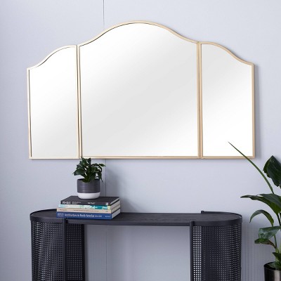 Brand new π― Olivia & May Traditional Metal Decorative Wall Mirror Gold - Olivia & May π