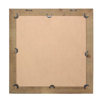 Cheapest ⭐ Wood Chevron Decorative Wall Mirror Brown - Stonebriar Collection 💯 - Image 3