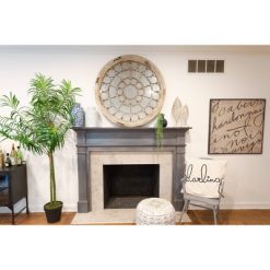 Cheapest 🔥 Round Antique Mirror - 3R Studios 🛒