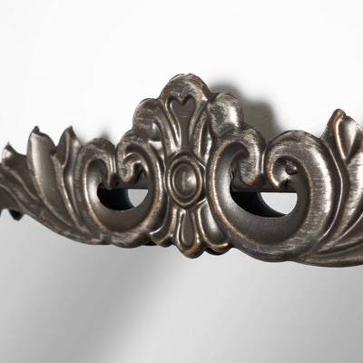 Brand new π 29" x 37" Ornate Metal Accent Wall Mirror Antique Bronze - Head West βοΈ