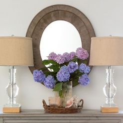 Best Pirce ⭐ Park Hill Collection Primitive Reclaimed Wood Oval Mirror ⭐