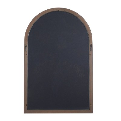 Promo β€οΈ Olivia & May 33" x 51" Wood Oversized Arched Window Wall Mirror Brown - Olivia & May π₯ - Image 16
