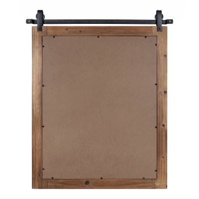 Discount π― Kate & Laurel All Things Decor 22" x 30" Cates Rectangle Wall Mirror Rustic Brown - Kate & Laurel All Things Decor π₯° - Image 3