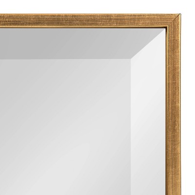 Budget π₯ Kate & Laurel All Things Decor 24.7" x 36.7" Rhodes Rectangle Wall Mirror Gold - Kate & Laurel All Things Decor π - Image 2