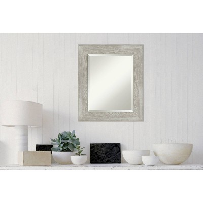 Promo 🛒 Dove Graywash Framed Bathroom Vanity Wall Mirror - Amanti Art 👍 - Image 6