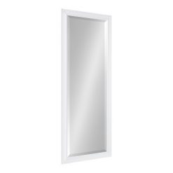 New 👍 19.5" x 51.5" Bosc Full Length Wall Mirror White - DesignOvation ✔️