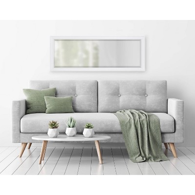 New π 19.5" x 51.5" Bosc Full Length Wall Mirror White - DesignOvation βοΈ - Image 5