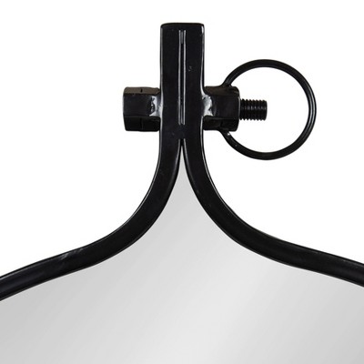 Buy โค๏ธ Kate & Laurel All Things Decor 24" x 28" Yitro Metal Framed Wall Mirror Black - Kate and Laurel ๐ - Image 2
