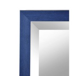 Cheapest 👏 Alpine Art & Mirror 27" x 33" Oceanfront Beveled Glass Framed Wall Mirror Blue - Alpine Art & Mirror 🎉