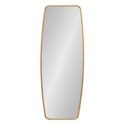 Best Pirce 🔥 Kate & Laurel All Things Decor 18" x 48" Caskill Full Length Wall Mirror Gold - Kate & Laurel All Things Decor ✨