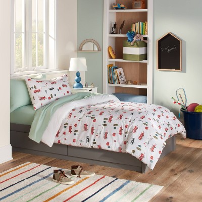 Deals π 18"x9" Wood and Metal Arch Mirror with Shelf - Pillowfort™ π - Image 4