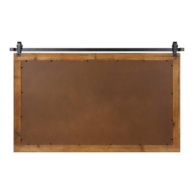 Flash Sale β Kate & Laurel All Things Decor 40" x 26" Rectangle Cates Wall Mirror Rustic Brown - Kate & Laurel All Things Decor π€© - Image 3