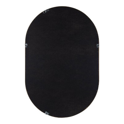 Cheapest β¨ Kate & Laurel All Things Decor 24" x 36" Hutton Wood Framed Capsule Wall Mirror Rustic Brown - Kate & Laurel All Things Decor π₯ - Image 3