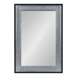Best reviews of 👏 Kate & Laurel All Things Decor 27" x 39" Deely Rectangle Wall Mirror Black - Kate & Laurel All Things Decor 👍