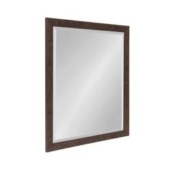 Outlet 🎉 Beatrice Framed Decorative Wall Mirror - Kate & Laurel All Things Decor Dark Brown ⌛
