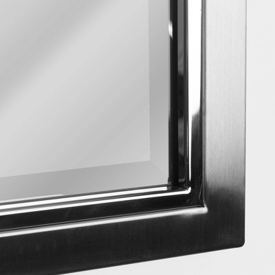 Budget π₯° 24" x 30" Classic Brushed Mirror Nickel/Chrome - Head West β - Image 3
