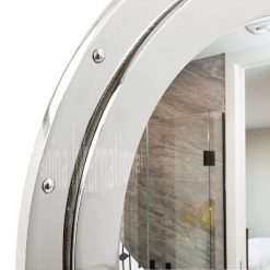 Cheap ⭐ Davine International Nagina 20NICMIR Nickel Aluminum Nautical Decor Ship Porthole Design Mirror for Beach/Lake Houses, Bathrooms, & Bedrooms, 20 Inch Diameter, Silver 👍