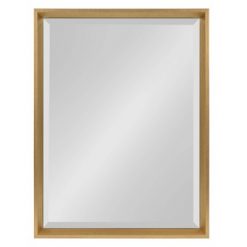 New π Kate & Laurel All Things Decor 20" x 26" Calter Framed Wall Mirror Gold - Kate and Laurel π