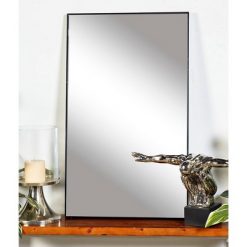 Flash Sale ๐ Olivia & May 23" x 39" Contemporary Wood Rectangle Decorative Wall Mirror - Olivia & May ๐