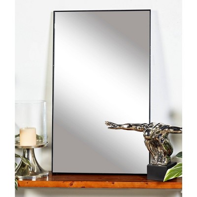 Flash Sale π Olivia & May 23" x 39" Contemporary Wood Rectangle Decorative Wall Mirror - Olivia & May π