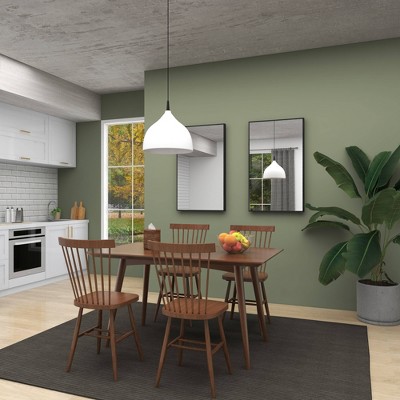 Flash Sale π Olivia & May 23" x 39" Contemporary Wood Rectangle Decorative Wall Mirror - Olivia & May π - Image 10