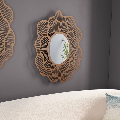 Promo π Gondar Decorative Wall Mirror Gold - ZM Home β€οΈ - Image 4