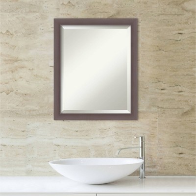 Best Sale ๐ฅ Urban Framed Bathroom Vanity Wall Mirror Pewter - Amanti Art ๐งจ - Image 5