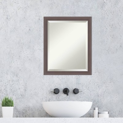 Best Sale ๐ฅ Urban Framed Bathroom Vanity Wall Mirror Pewter - Amanti Art ๐งจ - Image 6