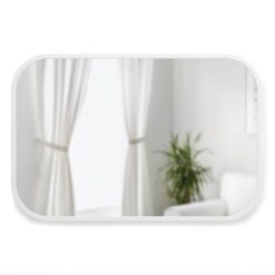 Brand new 🎁 24" x 36" Hub Rectangle Decorative Wall Mirror White - Umbra 🔥